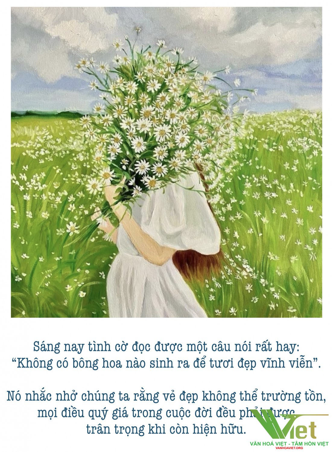 Bài học từ những cánh hoa